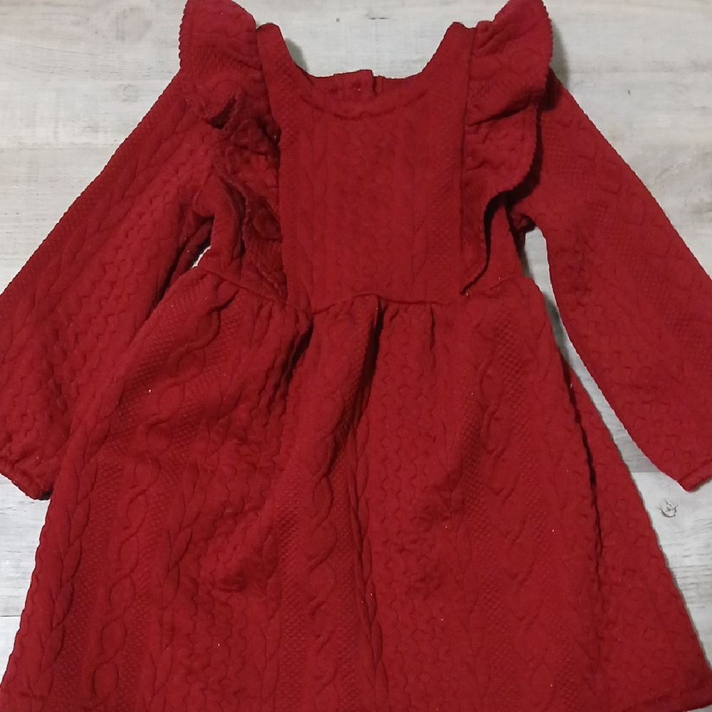 Wonder Nation Red Kids Dress